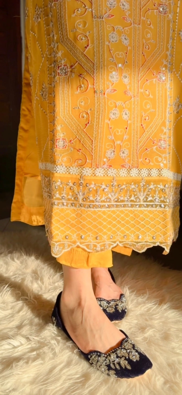 Yellow 3pc Suit