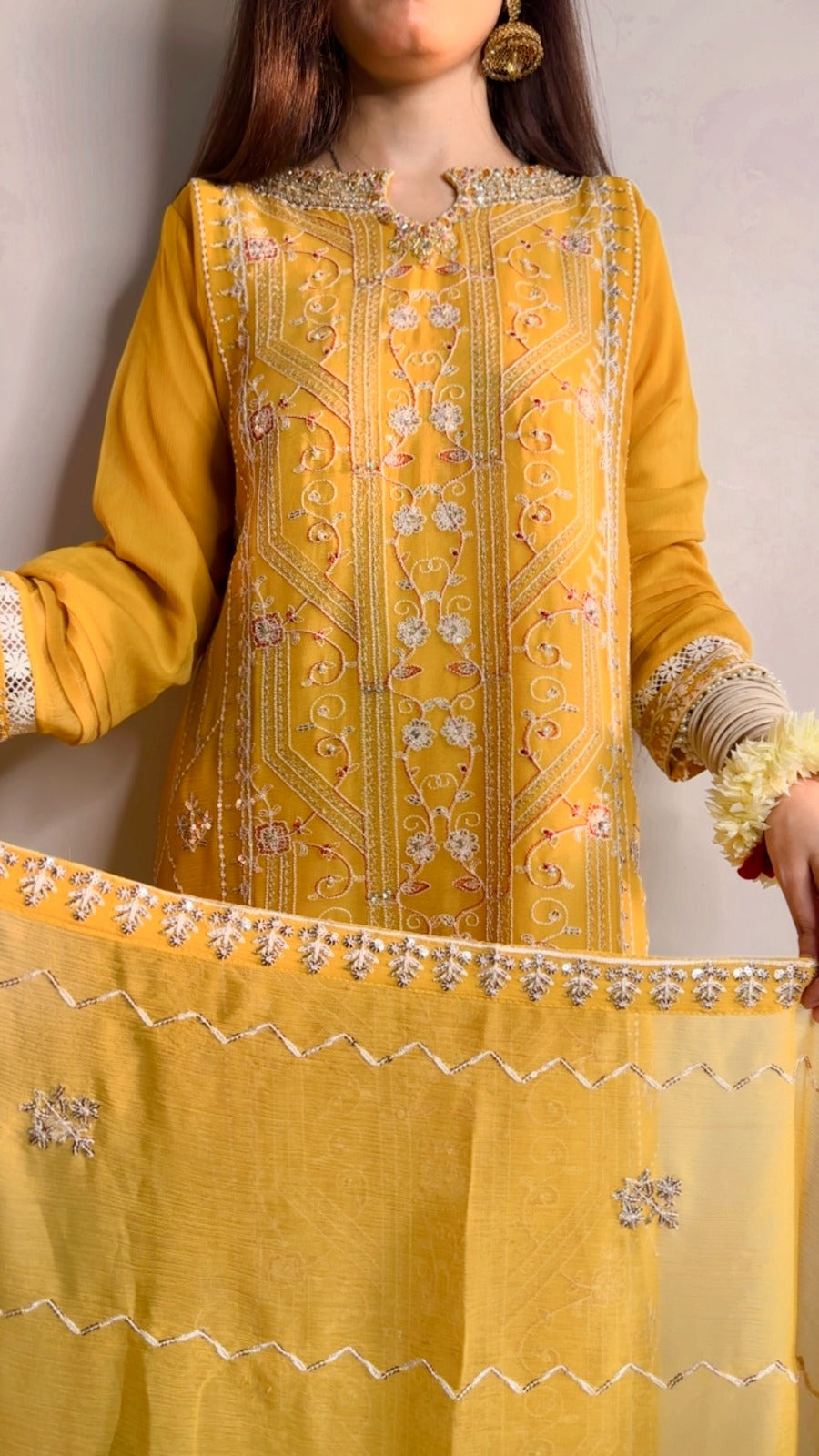 Yellow 3pc Suit
