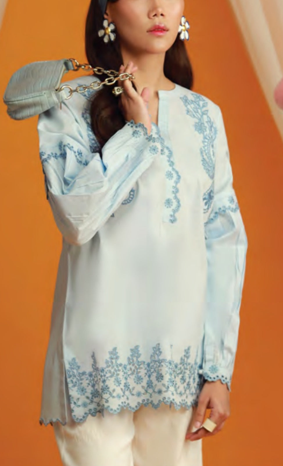 Blue Cotton Shirt