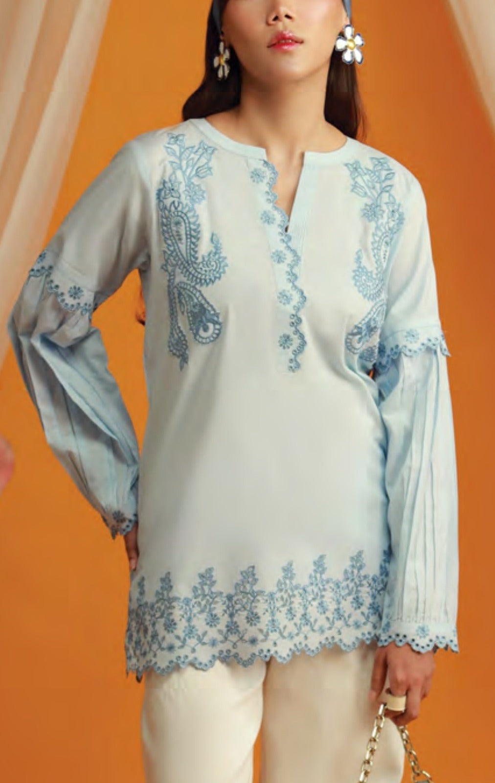 Blue Cotton Shirt
