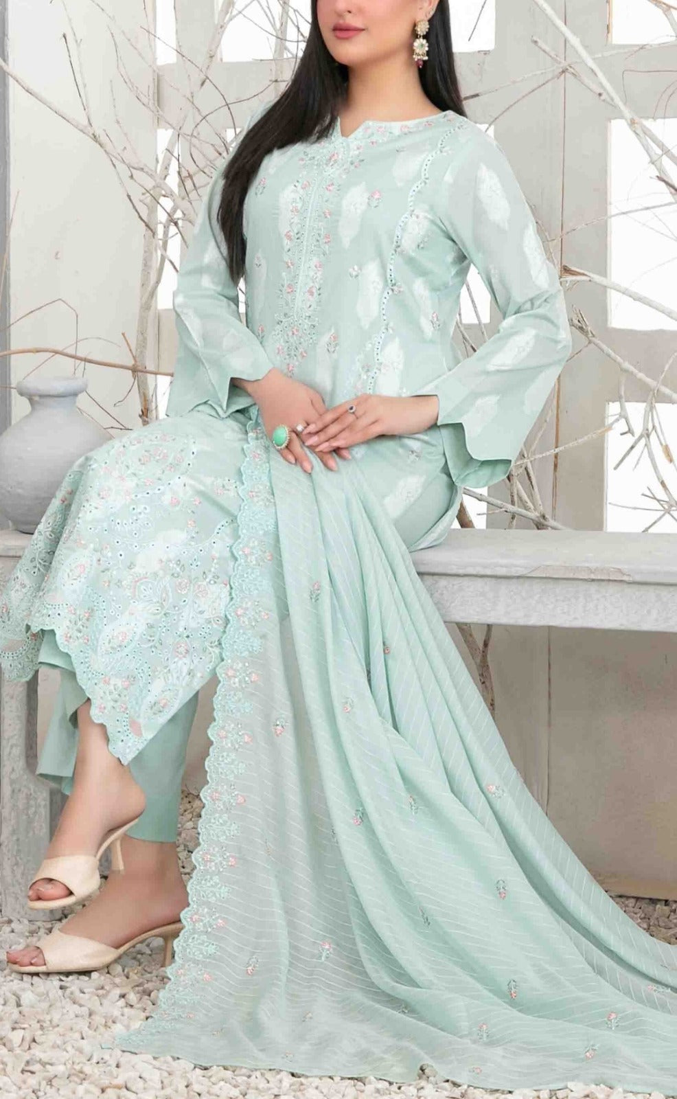 Light Green 3pc Suit