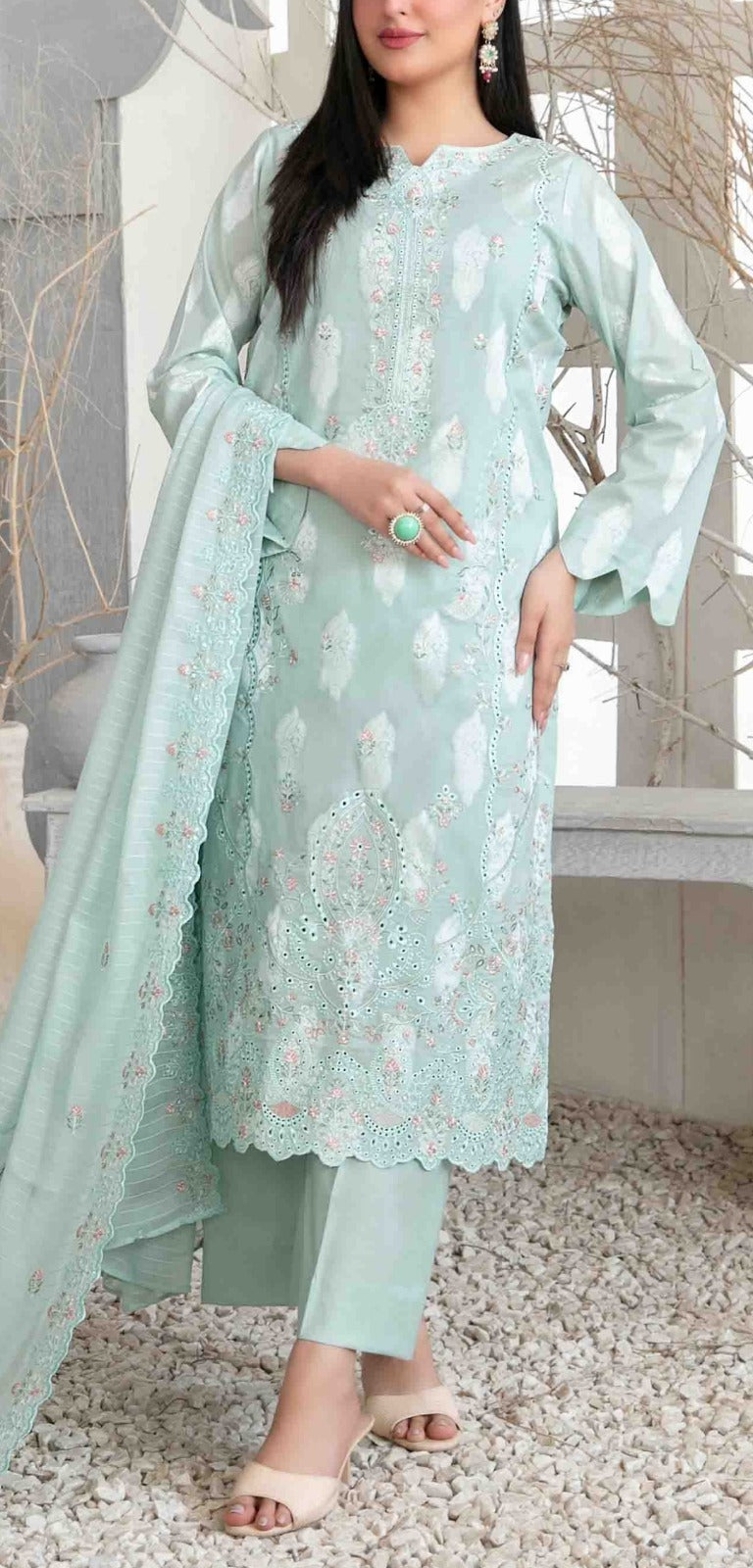 Light Green 3pc Suit
