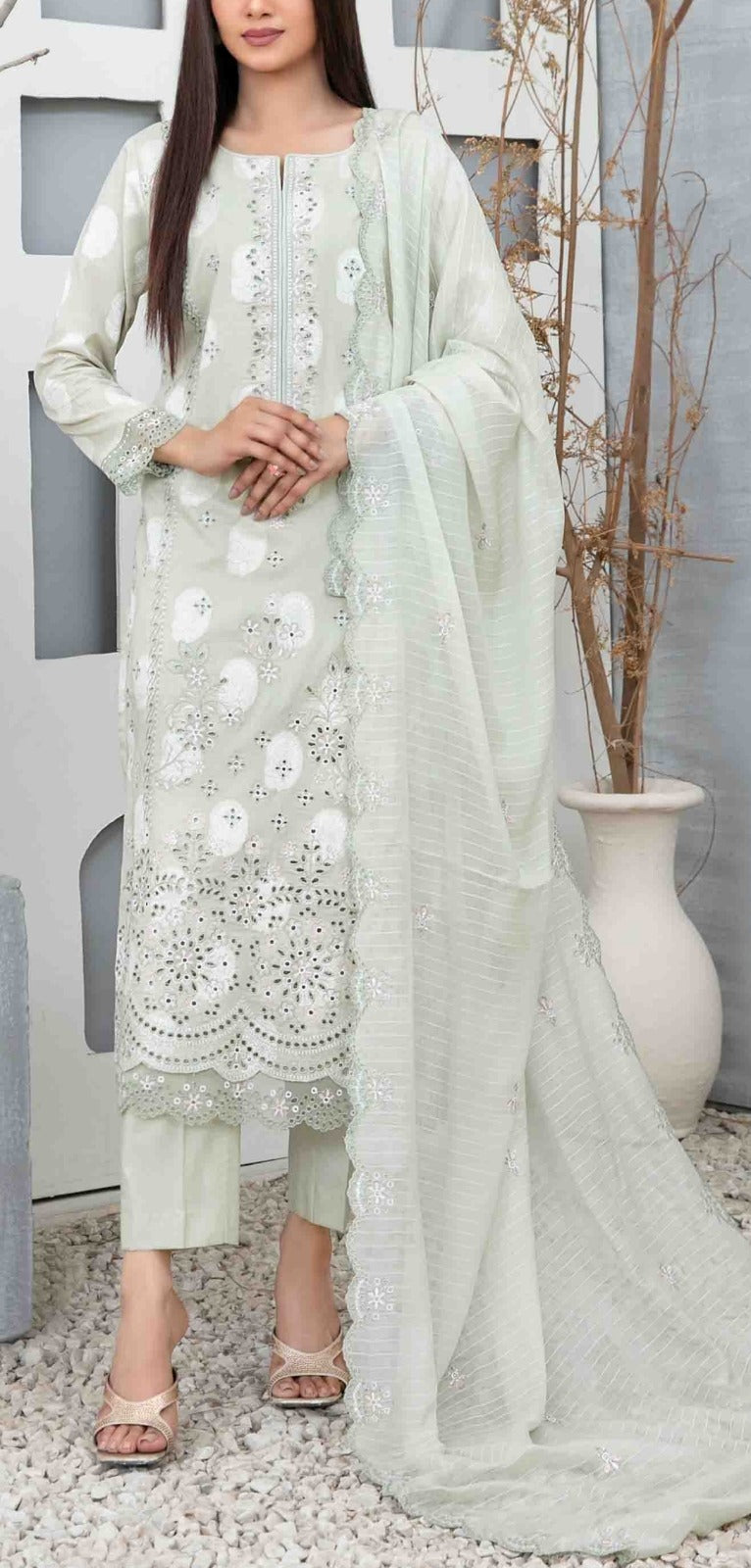 Green 3pc Suit
