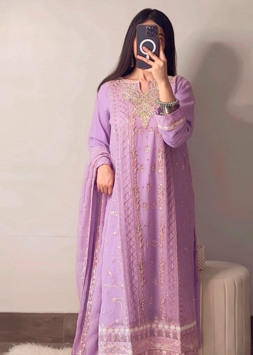 Lavender 3pc Suit