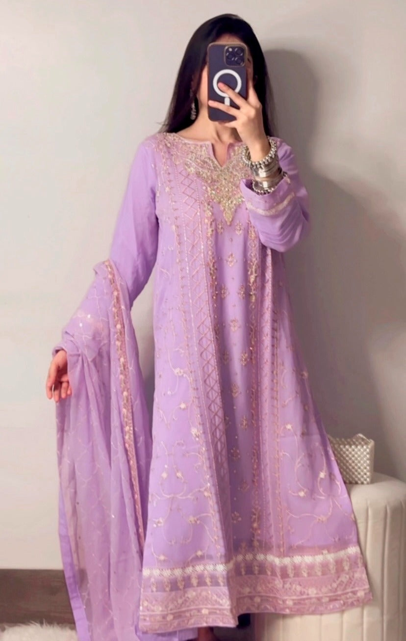 Lavender 3pc Suit