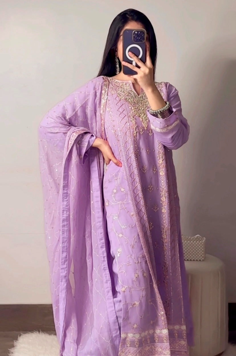 Lavender 3pc Suit