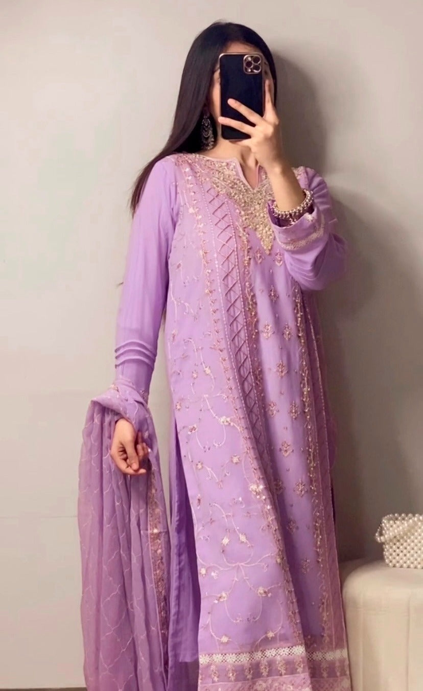 Lavender 3pc Suit