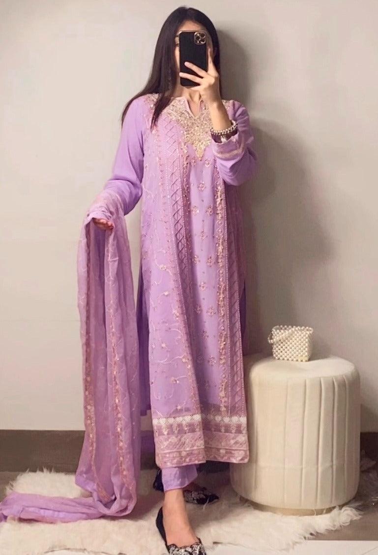 Lavender 3pc Suit