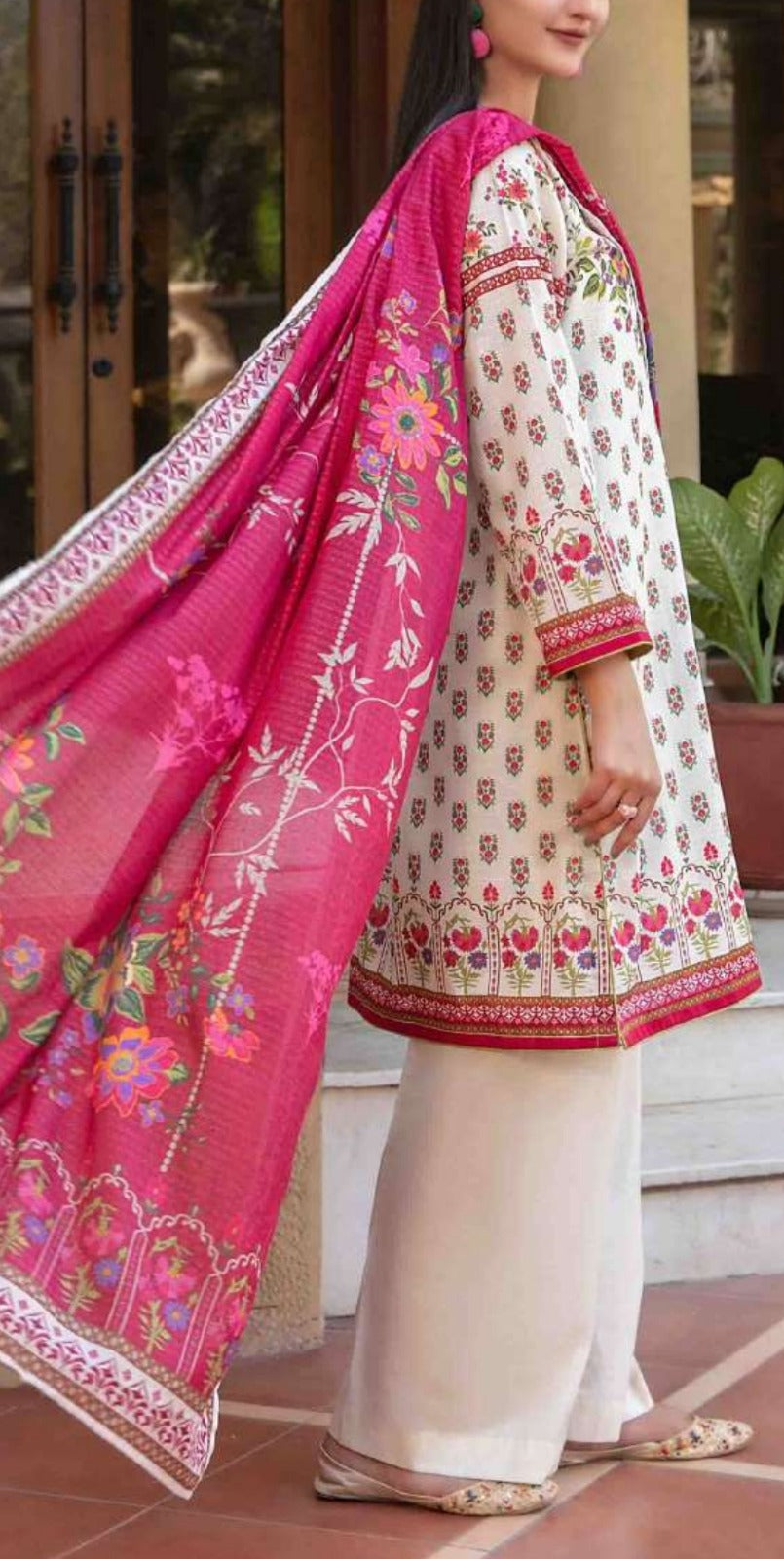 Light 3pc Lawn Suit