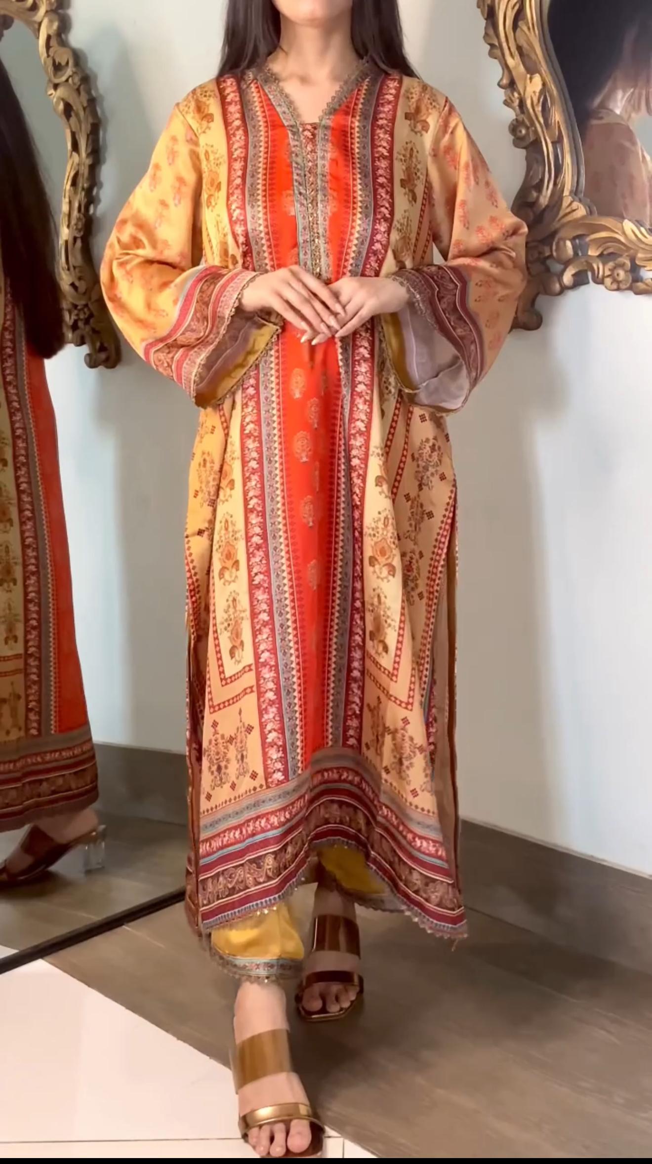 3pc Gold Suit