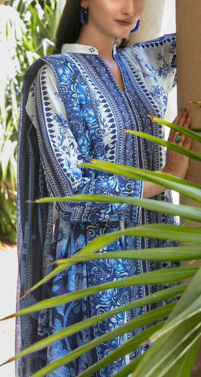 Royal 3pc Lawn Suit