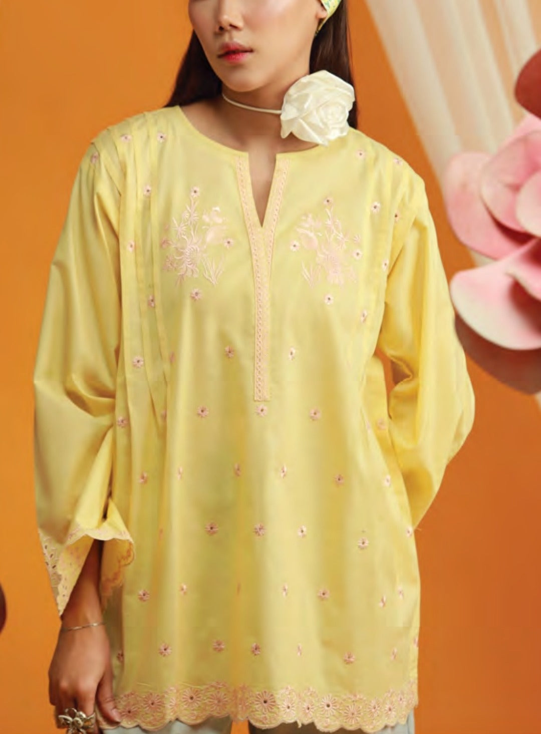 Yellow Cotton Shirt